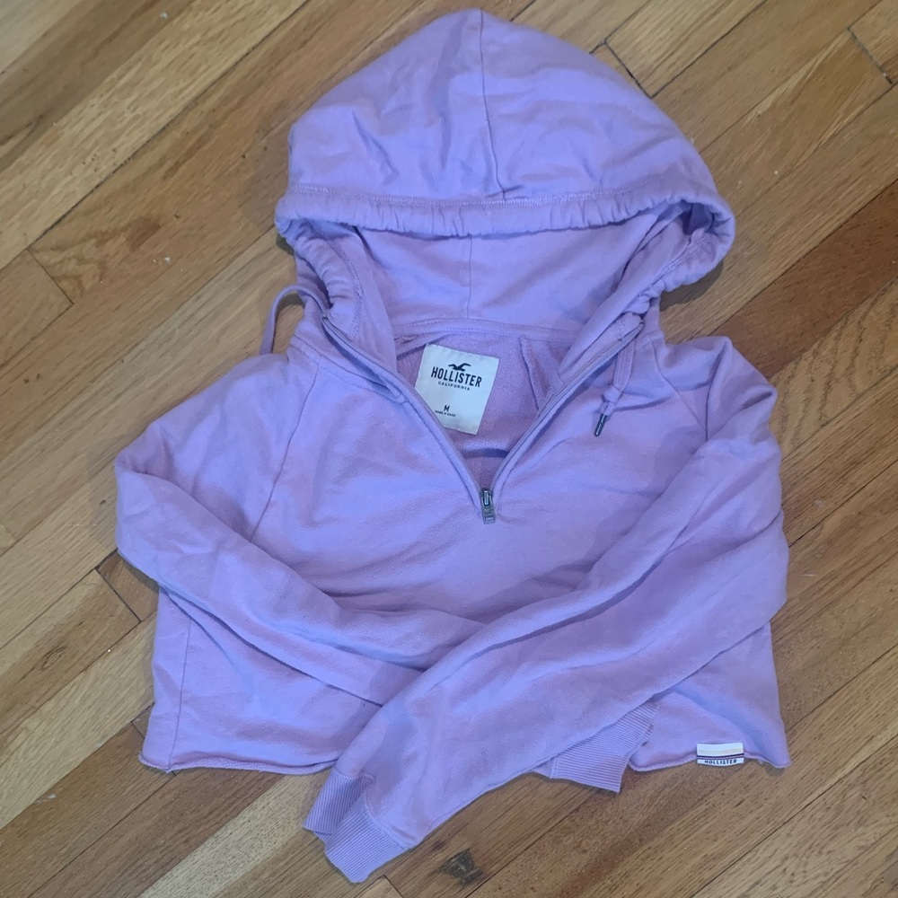 Cropped hoodie
